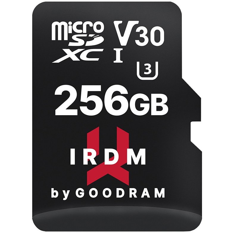 Card de memorie 256GB MicroSDXC Clasa 10 UHS-I U3 + Adaptor