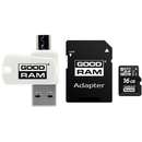 Card de memorie Goodram 16GB MicroSDHC Clasa 10 UHS-I + Adaptor