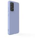 Silicon Soft Slim pentru Samsung Galaxy A72 4G / A72 5G Lavender Gray