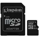 Card de memorie Kingston Industrial 32GB MicroSDHC Clasa 10 + Adaptor SD