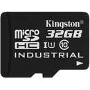Card de memorie Kingston Industrial 32GB MicroSDHC Clasa 10