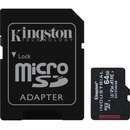 Industrial 64GB MicroSDHC Clasa 10 + Adaptor SD
