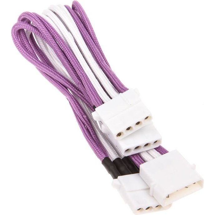 Cablu de conectare Molex 4-pin 0.55m White Purple