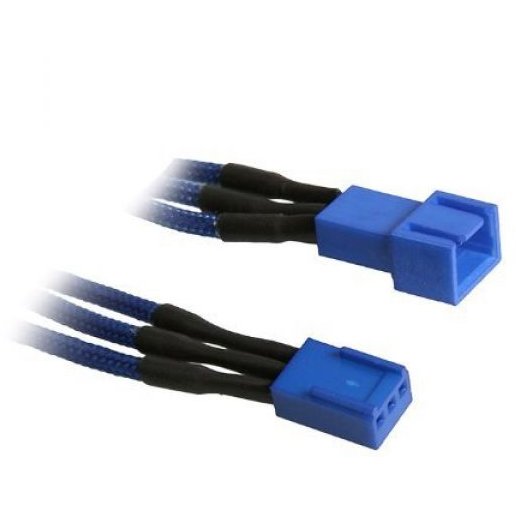 Cablu de legatura Fan 3-pin 0.9m Blue