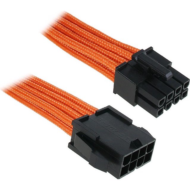 Extensie 8-Pin EPS12V 0.45m Black Orange