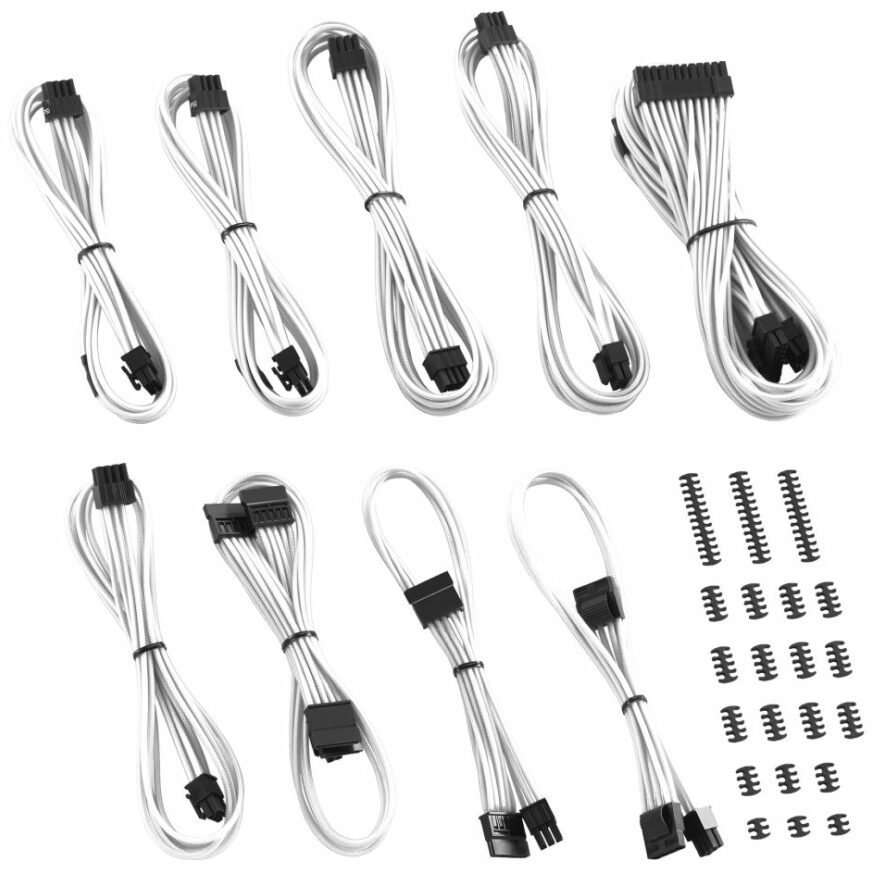 Set cabluri pentru Corsair RMi si RMx White