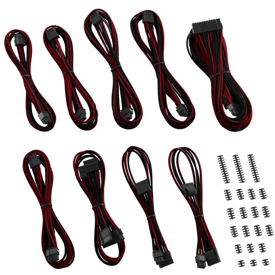 Set cabluri pentru Corsair AXi HXi si RM Black Red