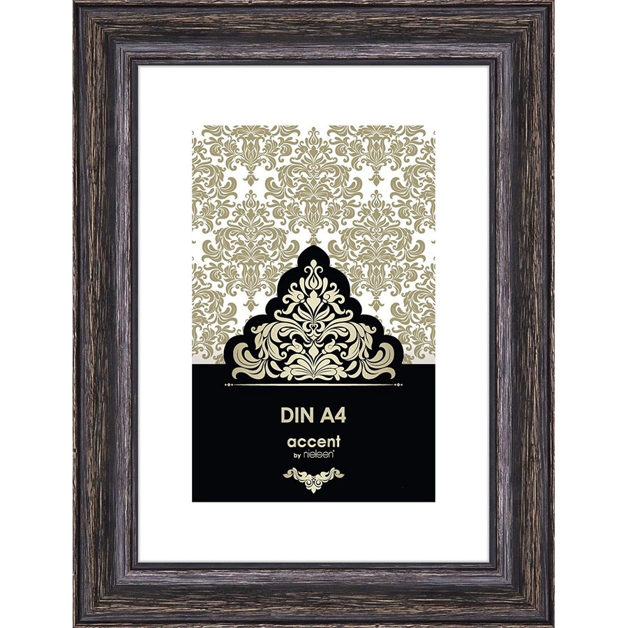 Rama foto Vintage 21x29.7cm Wood Black