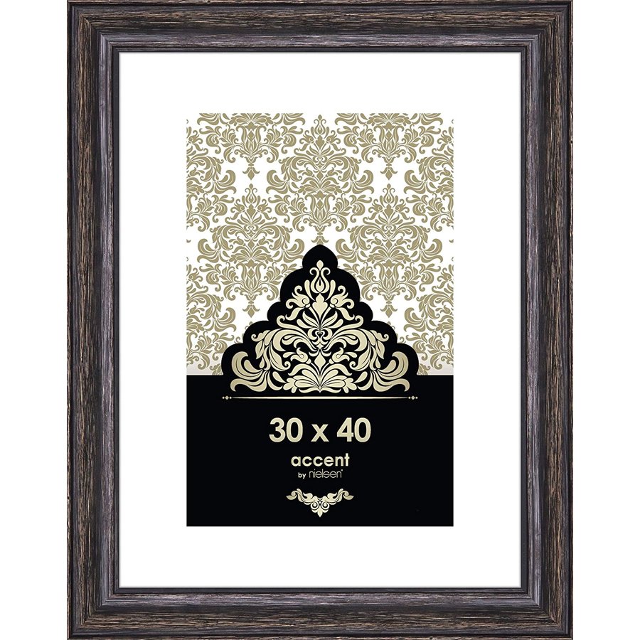 Rama foto Vintage 30x40cm Wood Black