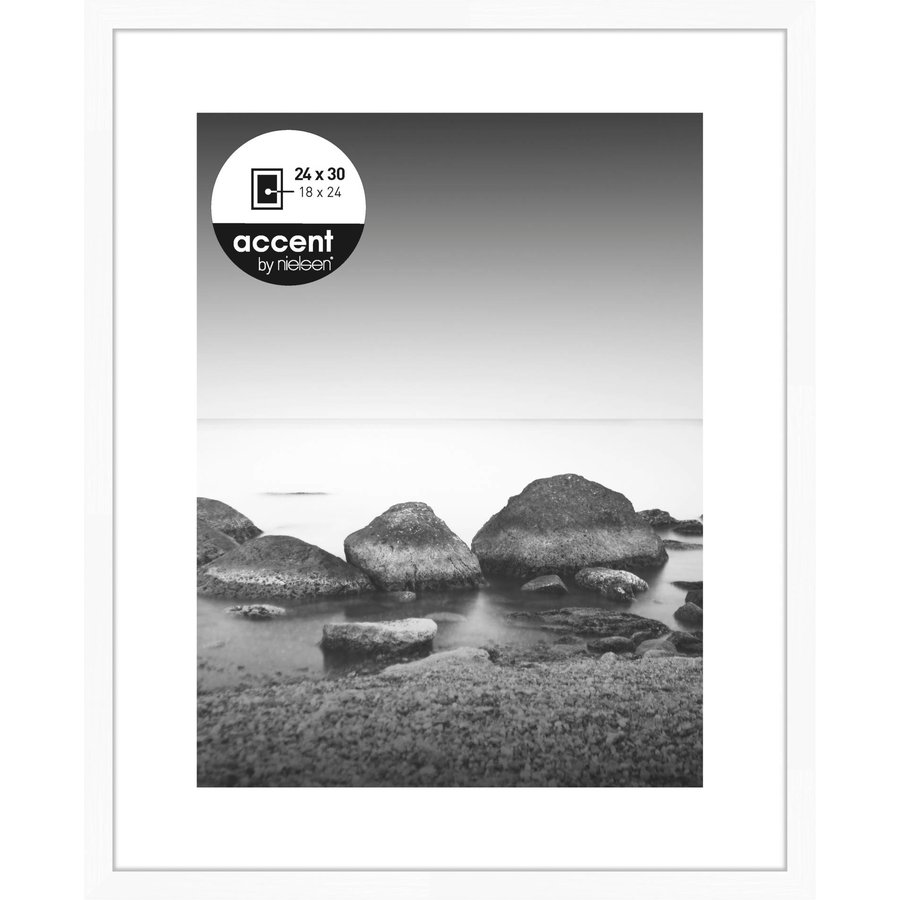 Rama foto Aura 24x30cm Wood White