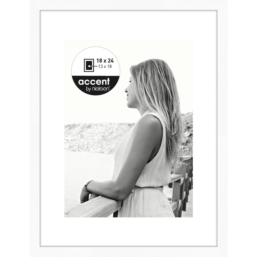 Rama foto Aura 18x24cm Wood White