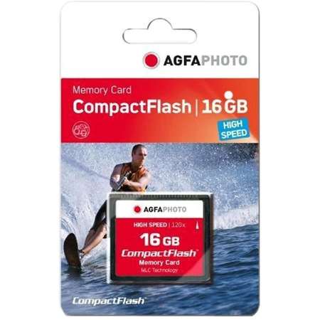 Card de memorie AgfaPhoto Compact Flash 16GB High Speed 300x MLC