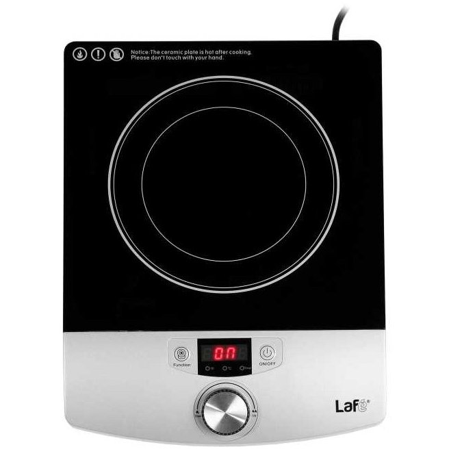 Plita cu inductie portabila CIY001 1 arzator 2000W Black Silver