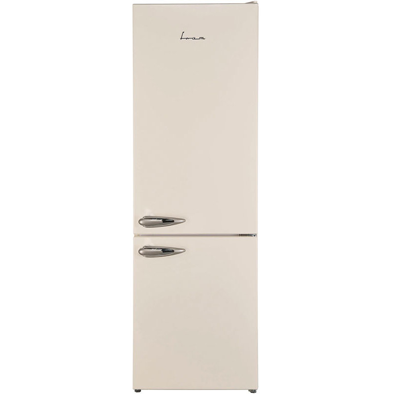 Combina frigorifica FC-VRL268BGF+ 268l Clasa F Lumina LED Crem