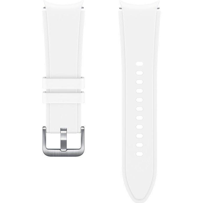 Accesoriu smartwatch pentru Galaxy Watch 4/4 Classic 20mm S/M White