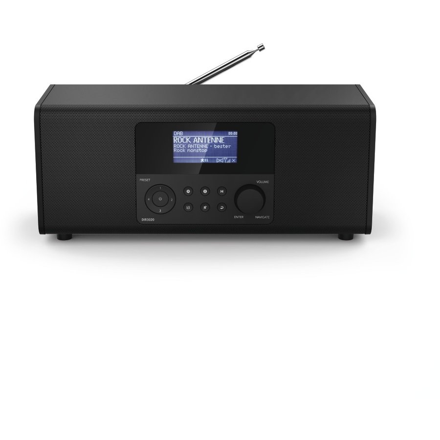 Radio Digital DIR3020BT FM/DAB/DAB+ Negru