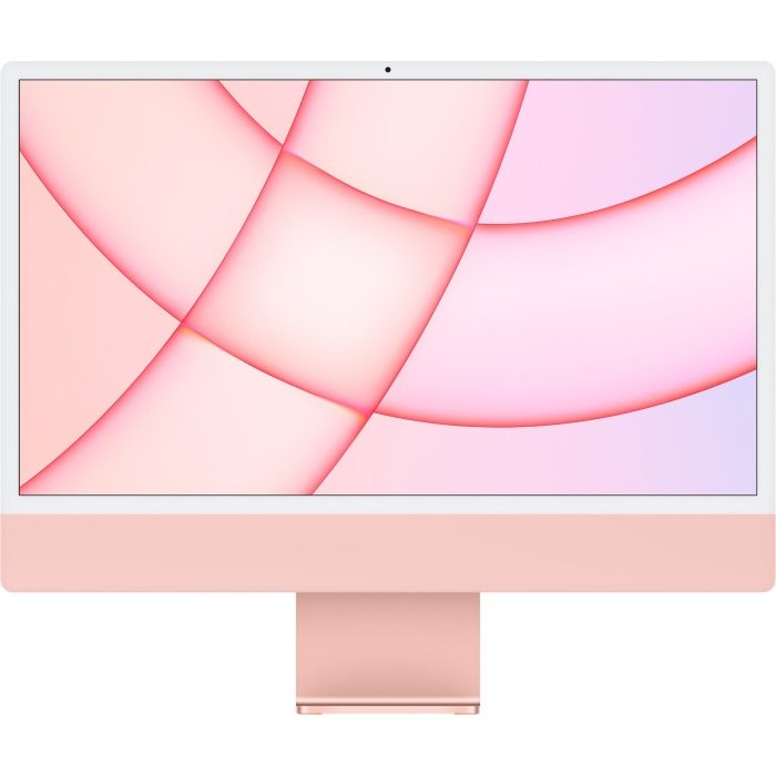 Sistem All in One iMac 4.5K 24inch Apple M1 8core 8GB DDR4X 256GB SSD macOS Big Sur Pink