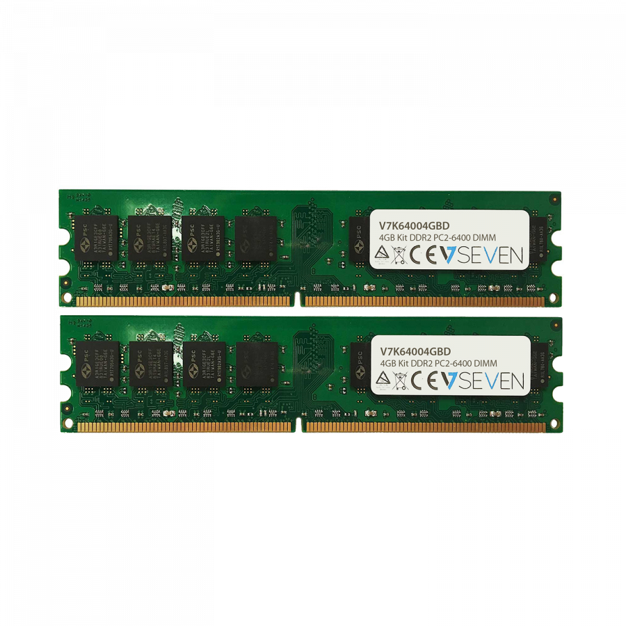 Memorie 4GB (2x2GB) DDR2 800MHz CL6 1.8V Dual Channel Kit