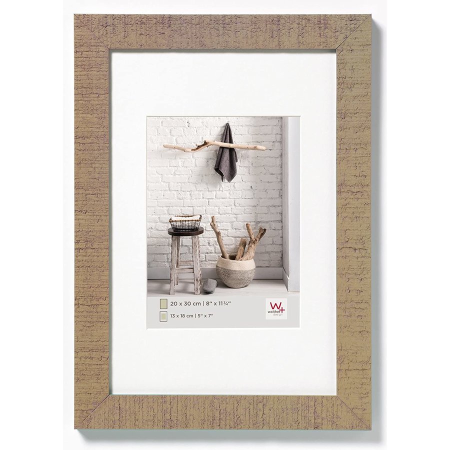 Rama foto Home 13x18cm Wood Beige Brown