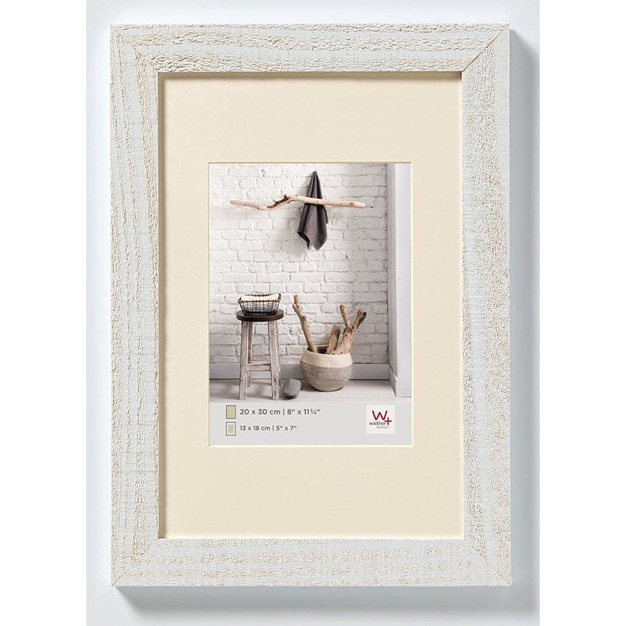 Rama foto Home 15x20cm Wood Polar White