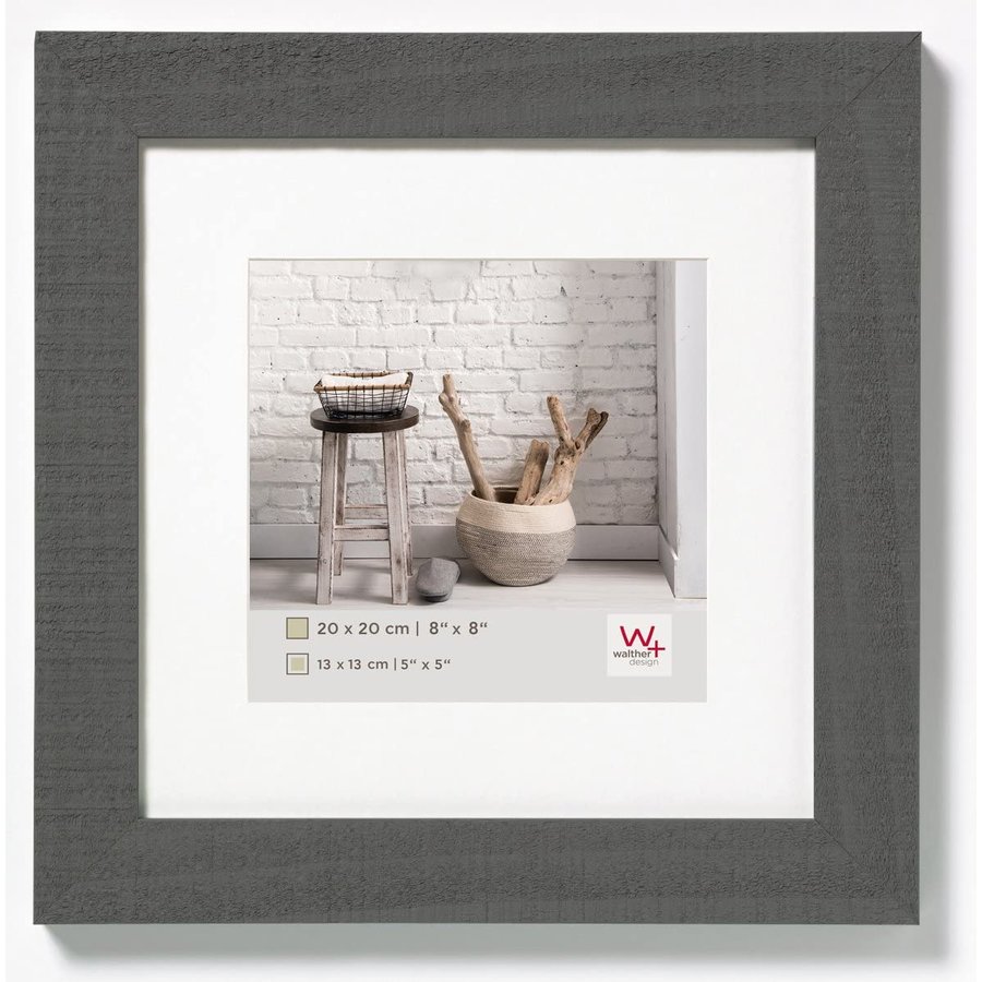 Rama foto Home 20x20cm Wood Grey