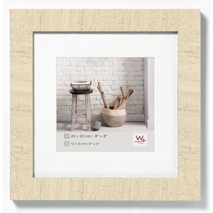 Rama foto Home 20x20cm Wood Cream