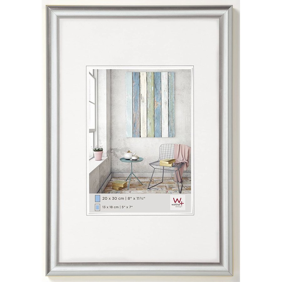 Rama foto Trendstyle 30x45cm Resin Silver