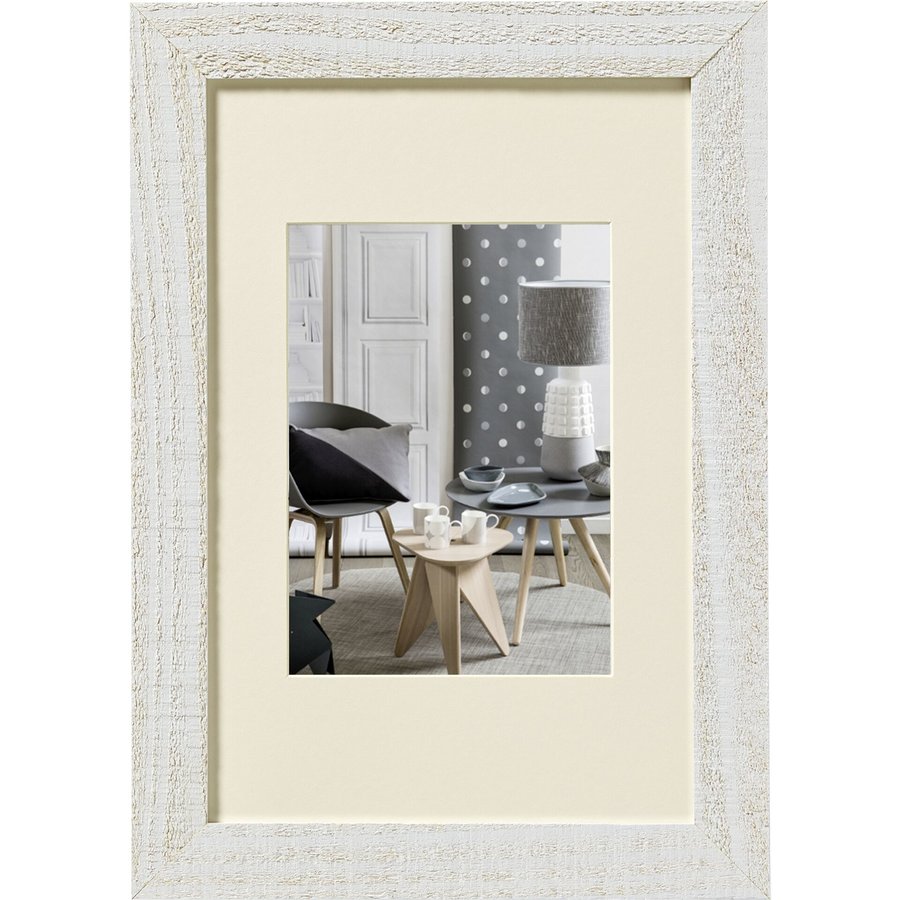 Rama foto Home 30x40cm Wood Polar White