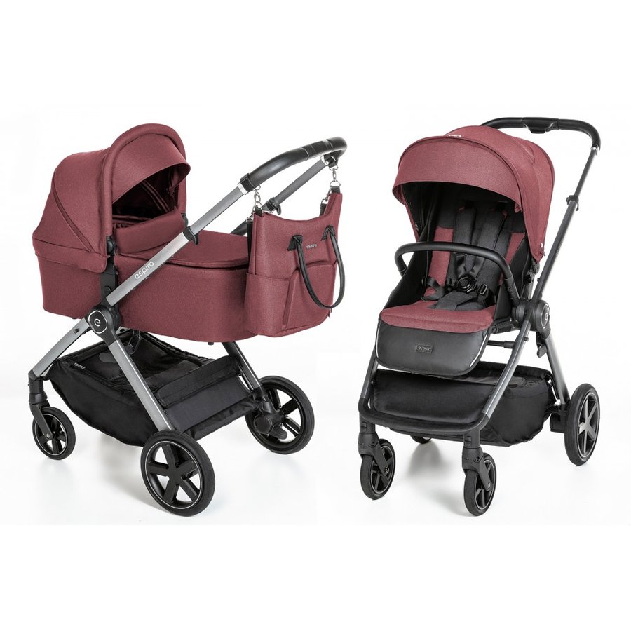 Carucior multifunctional 2:1 Only 02 Maroon Holiday 2020