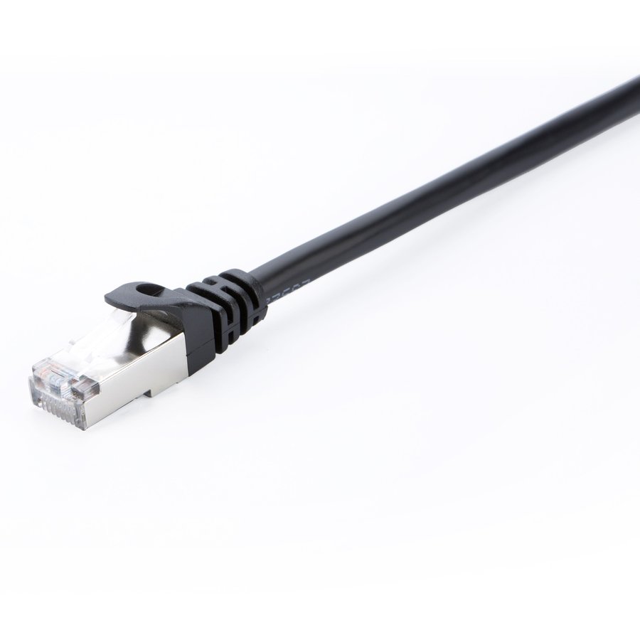 Patchcord STP Cat6 1m Black