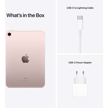 Tableta Apple iPad mini 6 2021 256GB Wi-Fi Cellular Pink