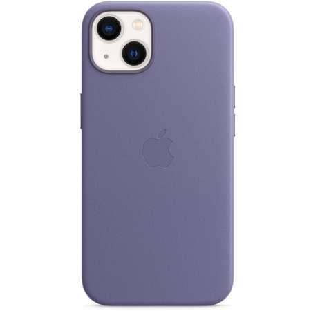 Husa Apple Leather pentru iPhone 13 Purple