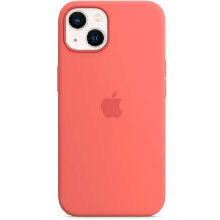 Husa Apple Silicon pentru iPhone 13 Pink Pomelo