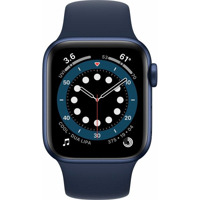 Smartwatch Watch Series 6 GPS 40mm Blue Alu Case Navy Sport Band