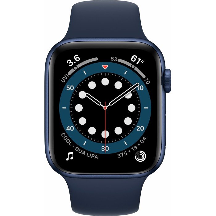 Smartwatch Watch Series 6 GPS 44mm Blue Alu Case Navy Sport Band