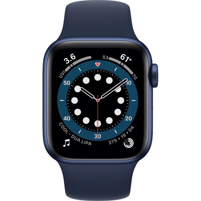 Smartwatch Watch Series 6 GPS + Cell 40mm Blue Alu Navy Sport Band