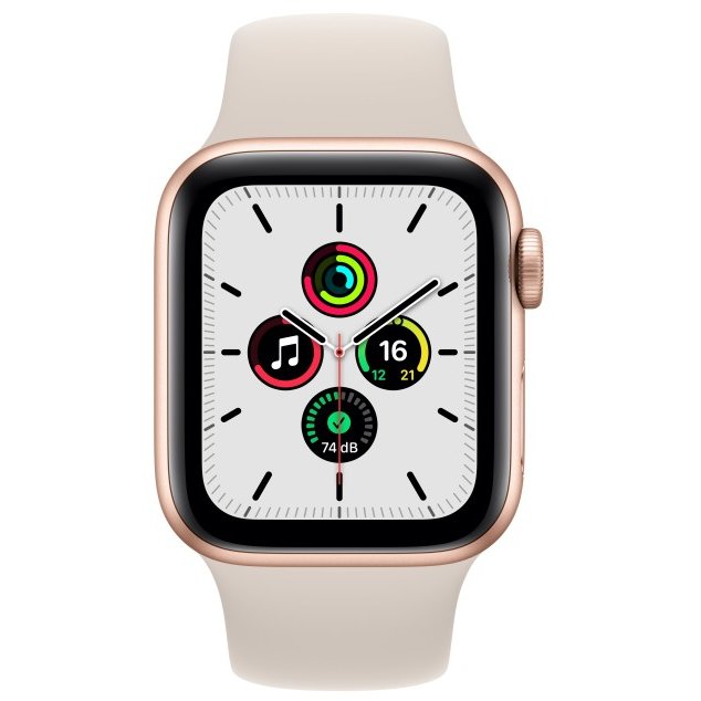 Smartwatch Watch SE GPS 40mm Gold Alu Starlight Sport