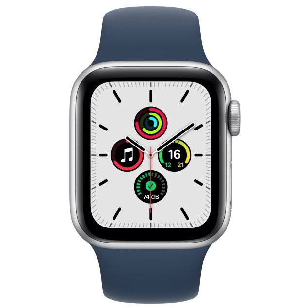 Smartwatch Watch SE GPS 40mm Silver Alu Abyss Blue Sport