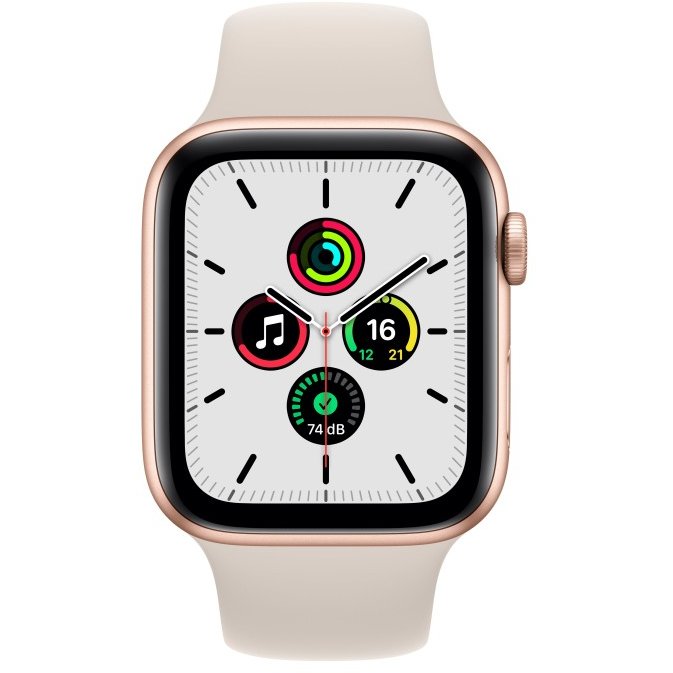 Smartwatch Watch SE GPS 44mm Gold Alu Starlight Sport