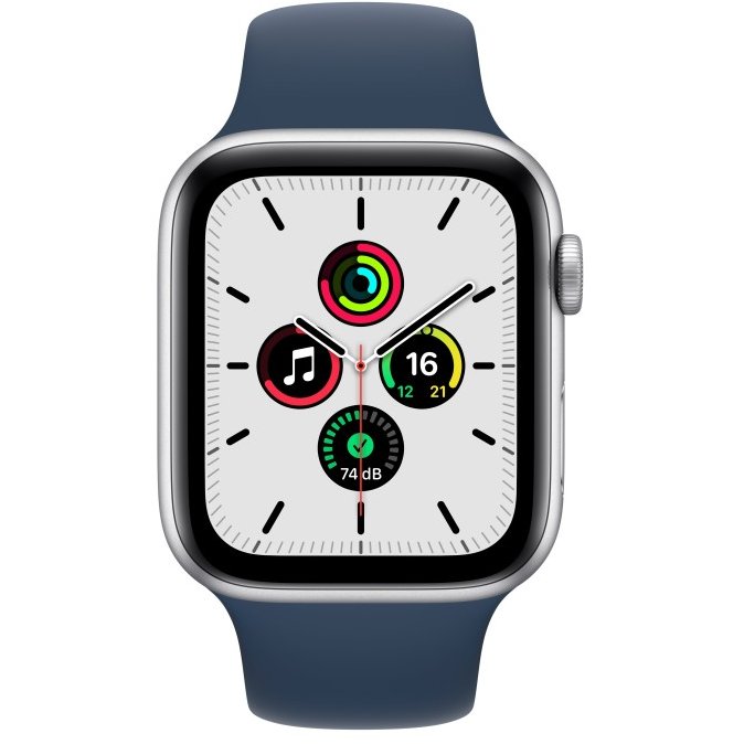 Smartwatch Watch SE GPS 44mm Silver Alu Abyss Blue Sport