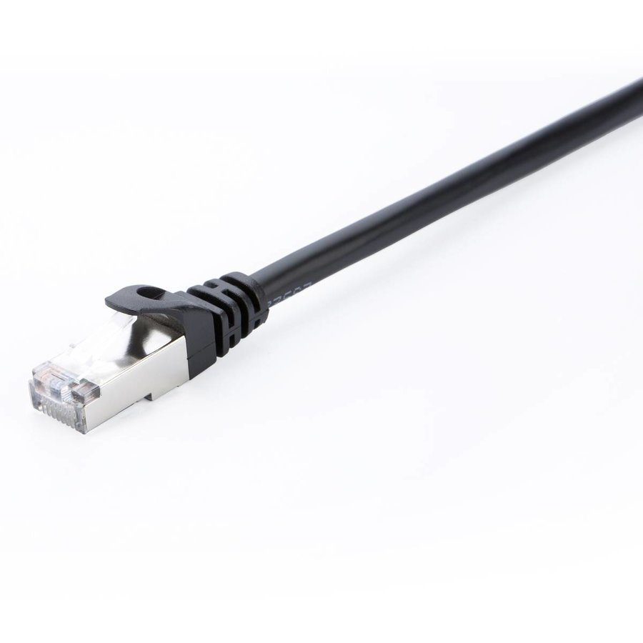 Patchcord STP Cat6 10m Black