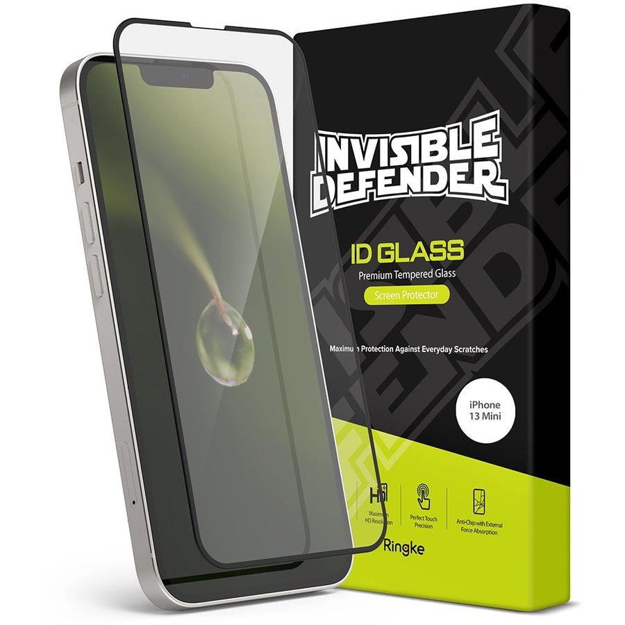 Folie protectie ID FC Glass compatibila cu iPhone 13 Mini Black