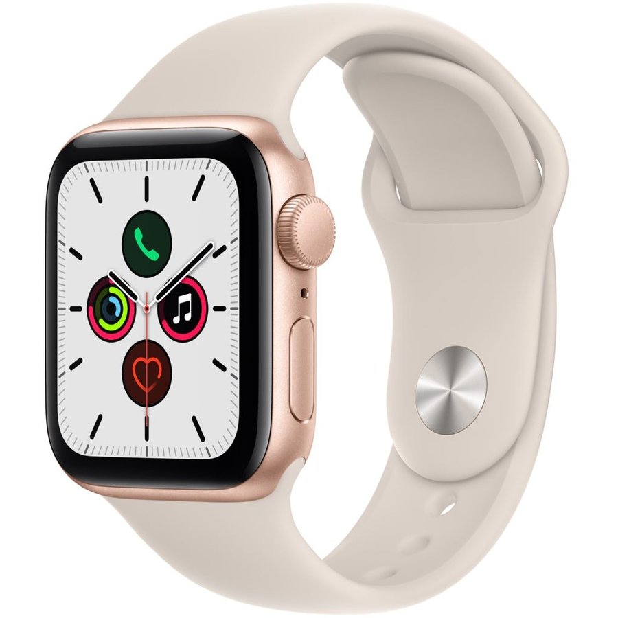 Smartwatch Watch SE v2 GPS 40mm Gold Aluminium Case with Starlight Sport Band