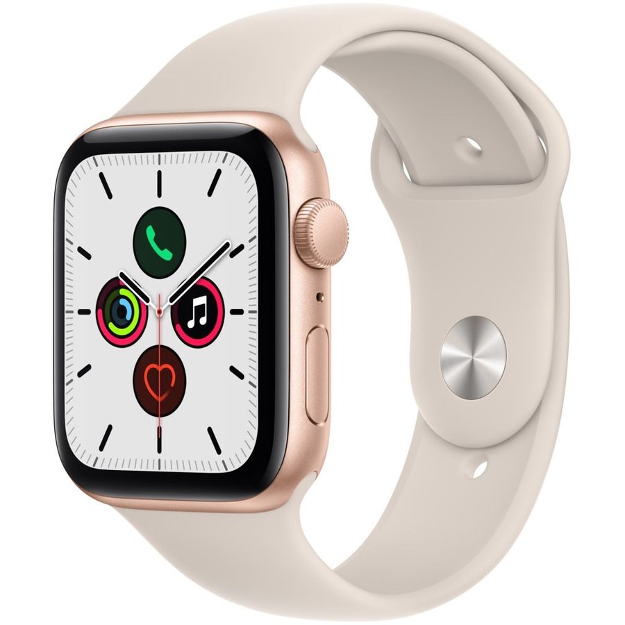 Smartwatch Watch SE v2 GPS 44mm Gold Aluminium Case with Starlight Sport Band