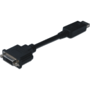 DisplayPort - DVI 0.15m Black