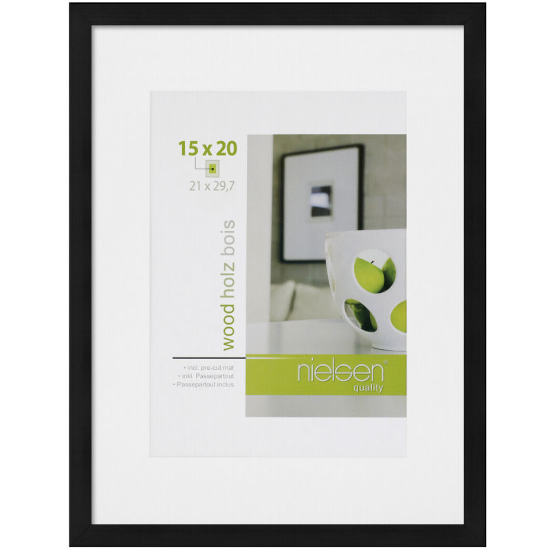 Rama foto Apollon 21x29.7cm Wood Black