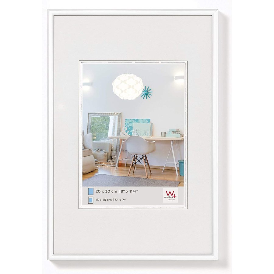 Rama foto New Lifestyle 13x18cm Resin White
