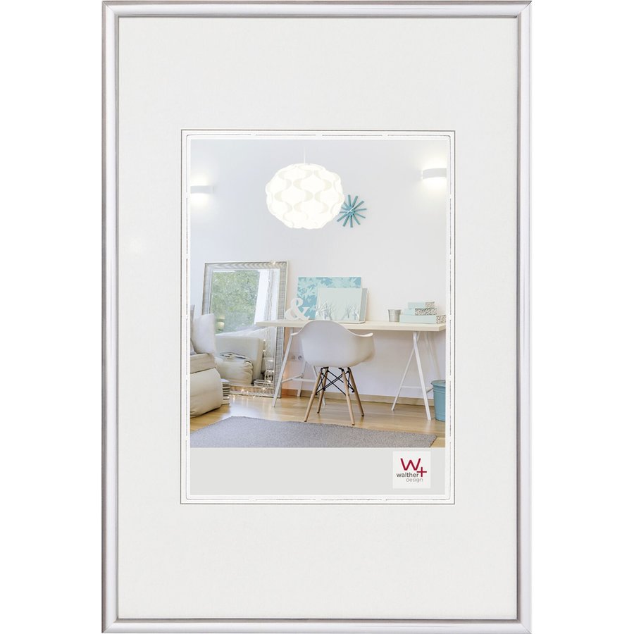 Rama foto New Lifestyle 10x15cm Resin Silver