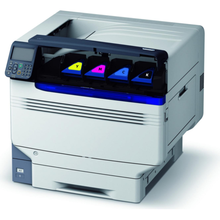 Imprimanta Laser Color Oki Pro9542dn Tehnologie LED Alb/Gri