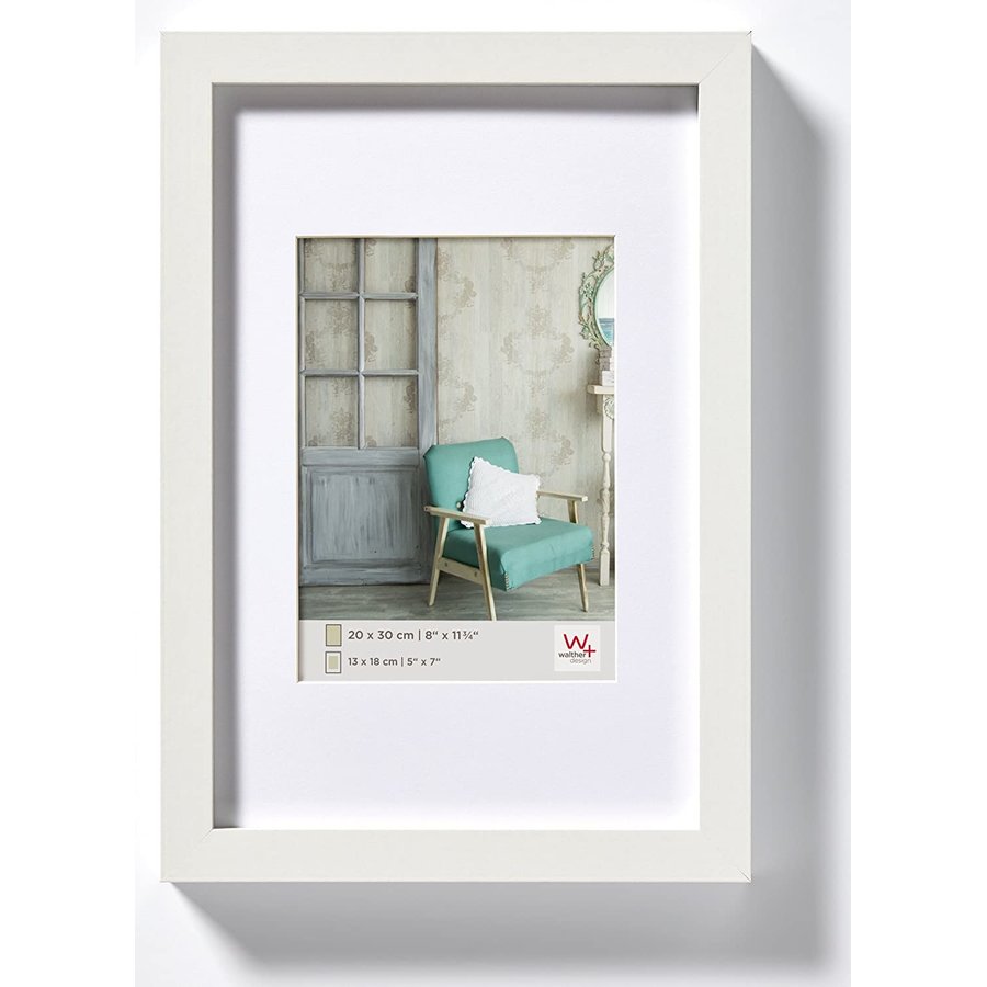 Rama foto Stockholm 15x20cm Wood White